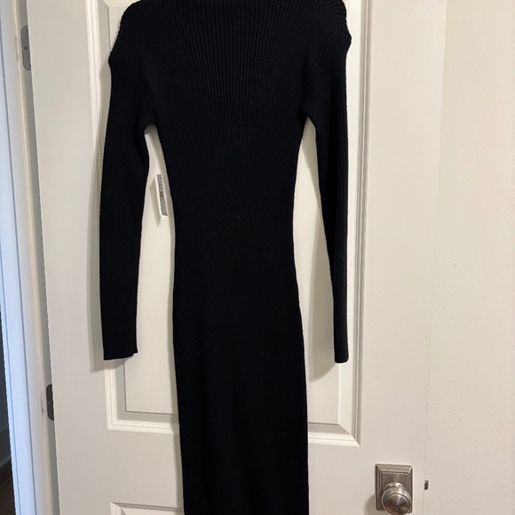 NWT Black Sweater Dress - Picture 1 of 4